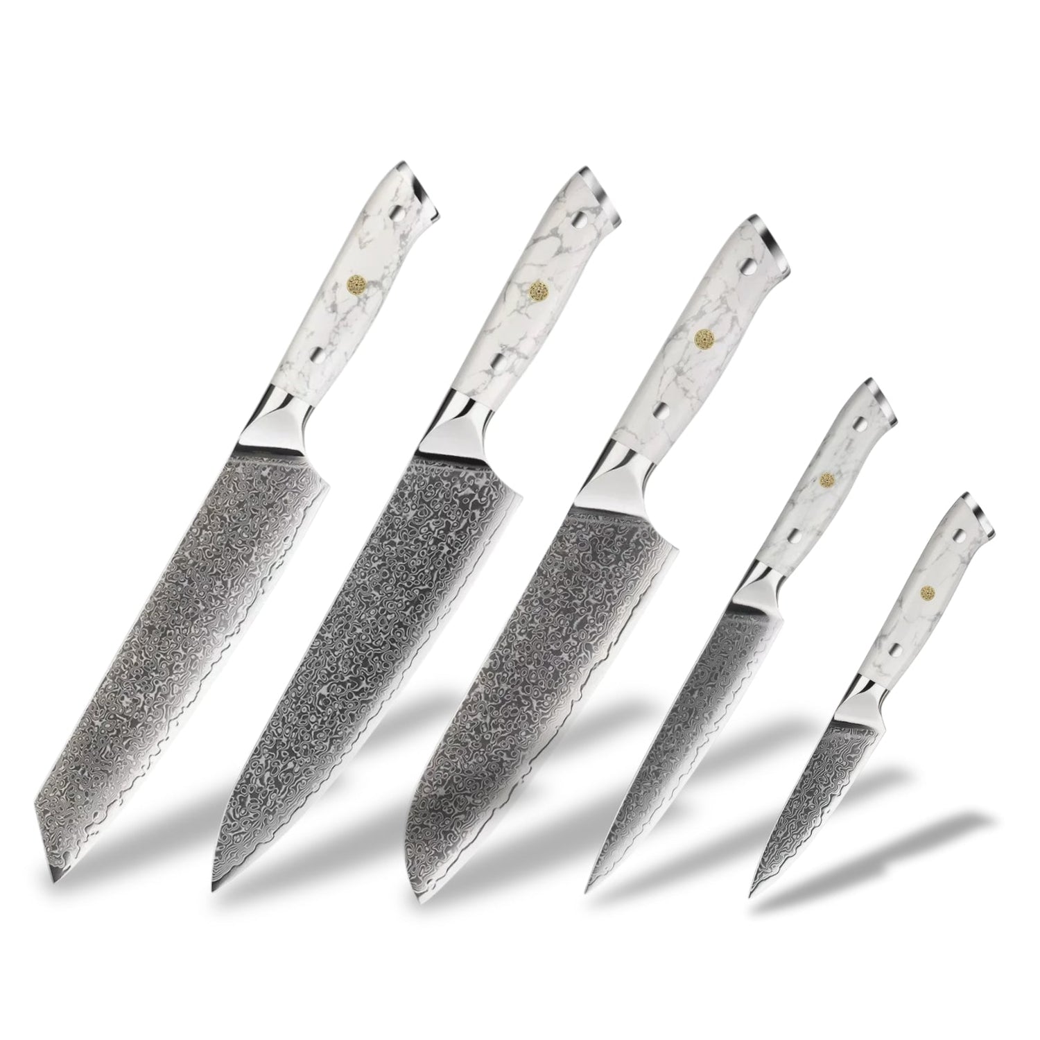 5-Piece Japanese Knife Set – Asahi Collection