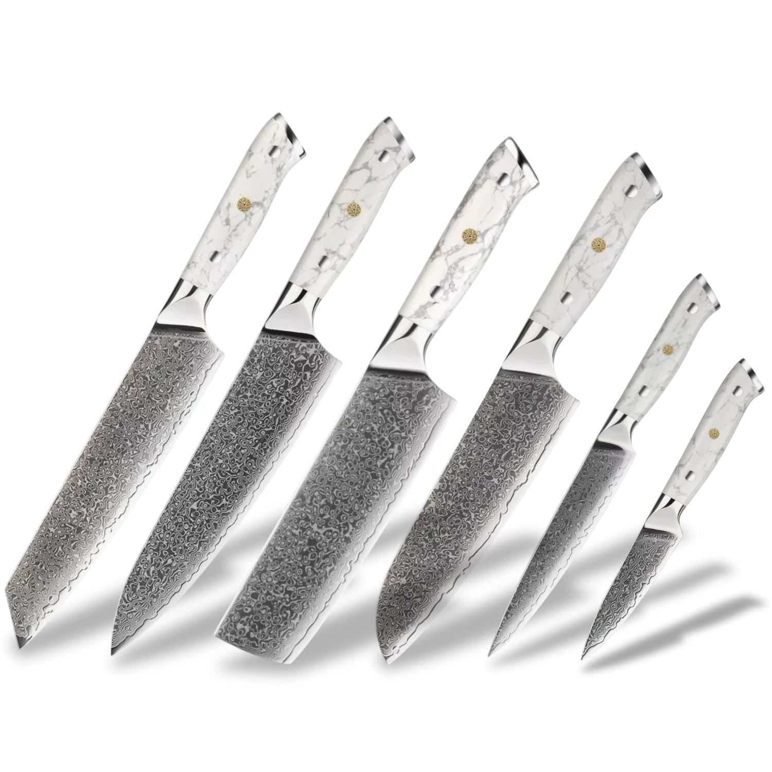 6-Piece Japanese Knife Set – Asahi Collection