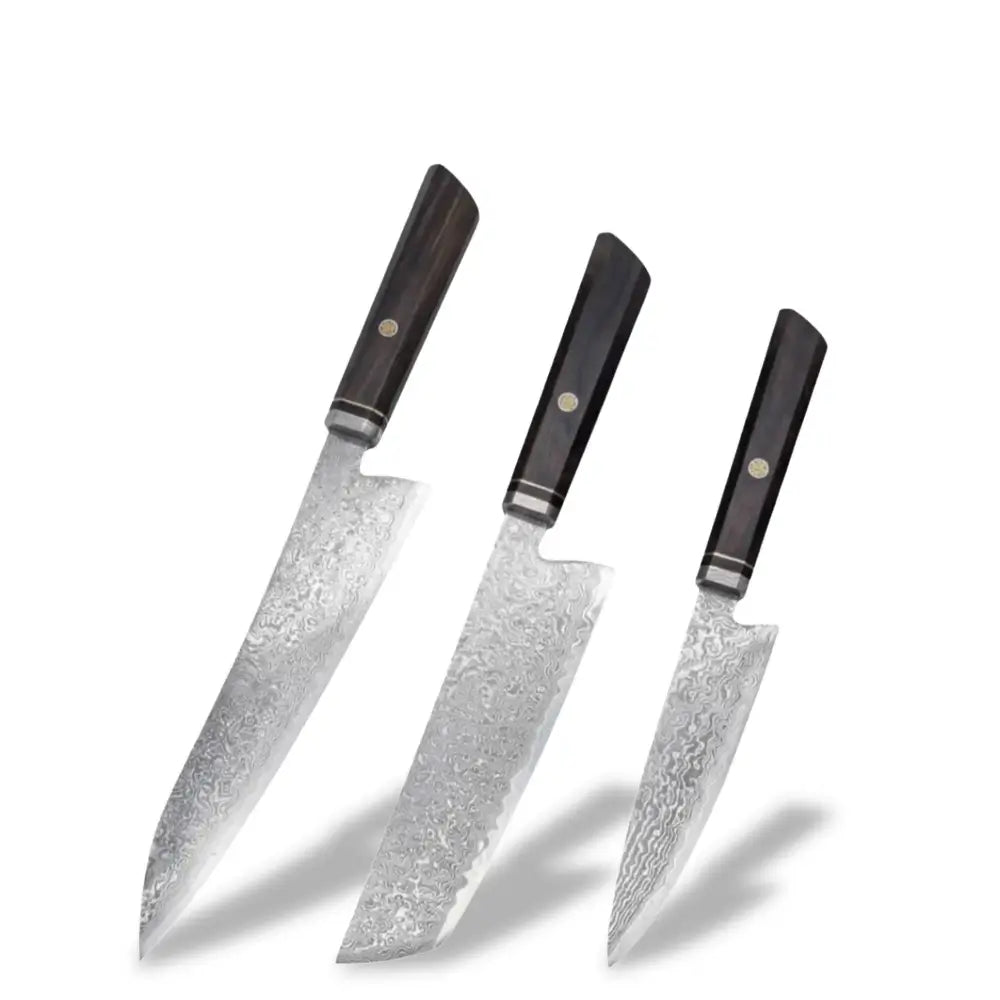 3-Piece Japanese Knife Set – Hagane Collection