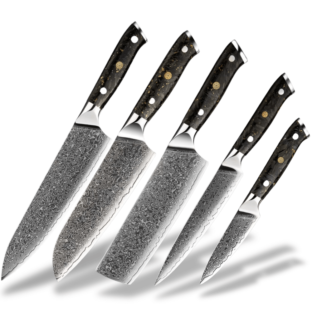 5-Piece Japanese Knife Set – Masahiro Collection
