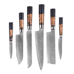 6-Piece Japanese Knife Set – Hachinosu Collection