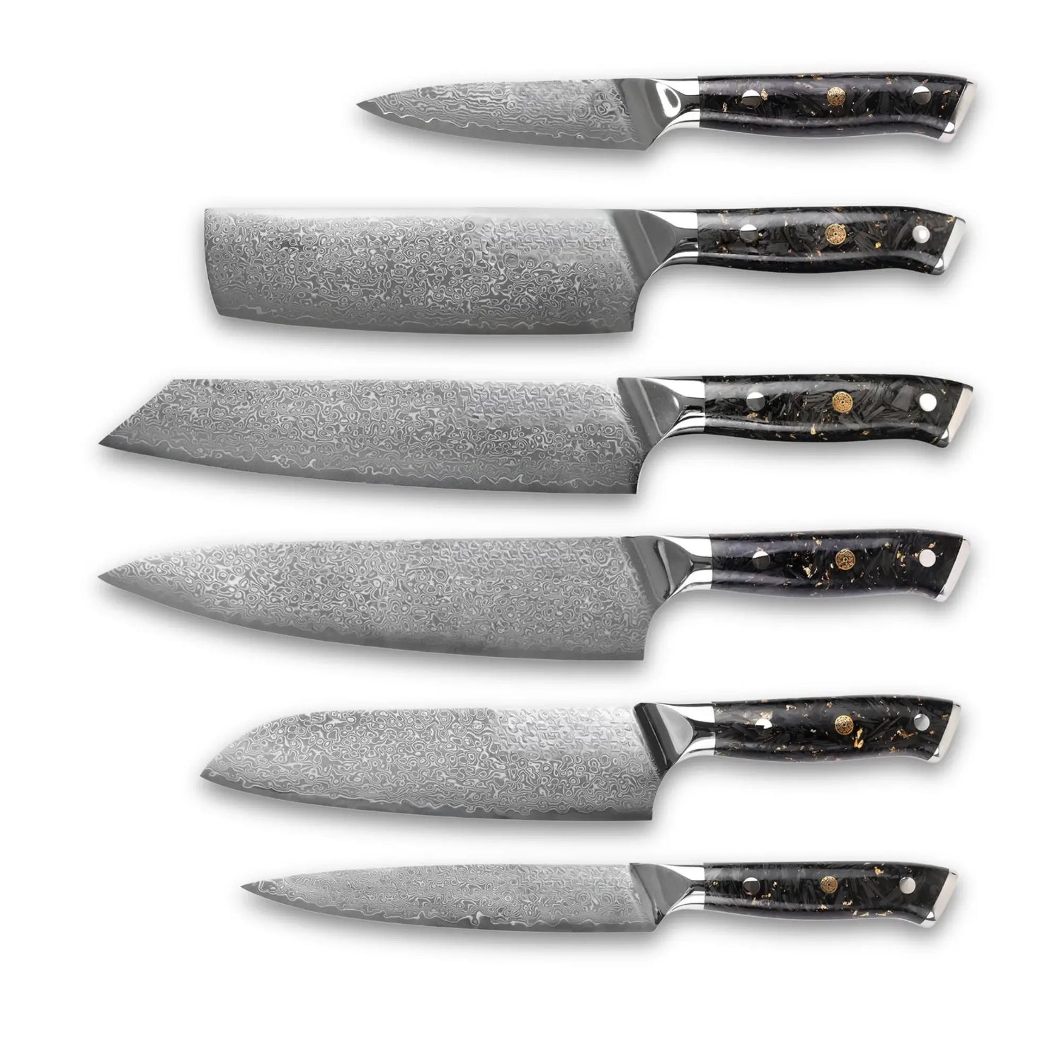 6-Piece Japanese Knife Set – Masahiro Collection